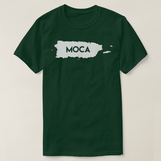 T-shirt Porto Rico Moca (Design devant)