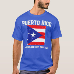 T-shirt Porto Rico Passion Culture Tradition Design