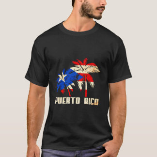 T-shirt Porto Rico Portoricain Drapeau Aimer Fan