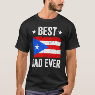 T-shirt Porto Rico pour hommes Porto Rico meilleur papa ja