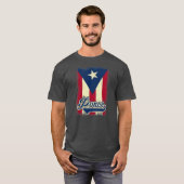 T-shirt Portoricain Drapeau Ponce Pride Porto Rico (Devant entier)