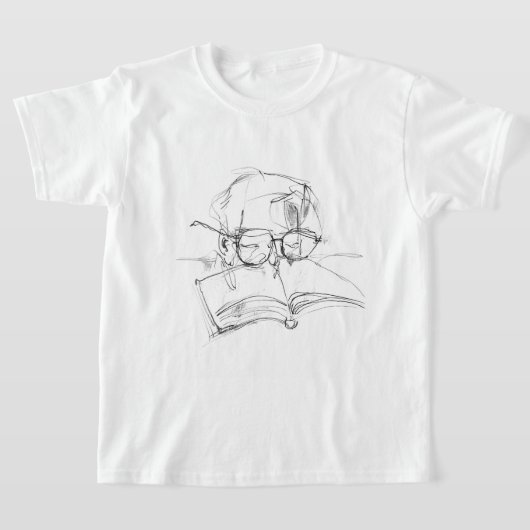 T-shirt Portrait Abstrait Lover (Poser)