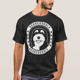 T-shirt Portrait Bernedoodle