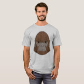 T-shirt Portrait Bigfoot 1 (Ape-Like) (Devant entier)