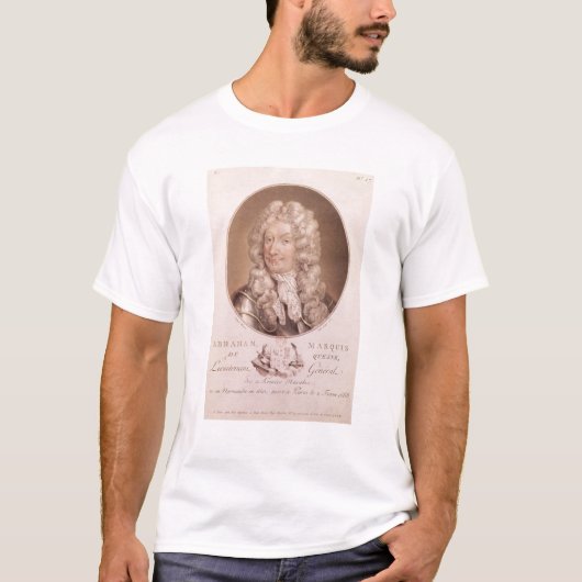 T-shirt Portrait d'Abraham Duquesne (Devant)