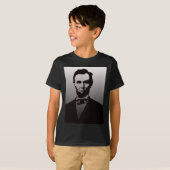 T-shirt Portrait d'Abraham Lincoln (Devant entier)