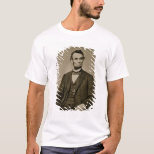 T-shirt Portrait d'Abraham Lincoln (1809-65) (photo de