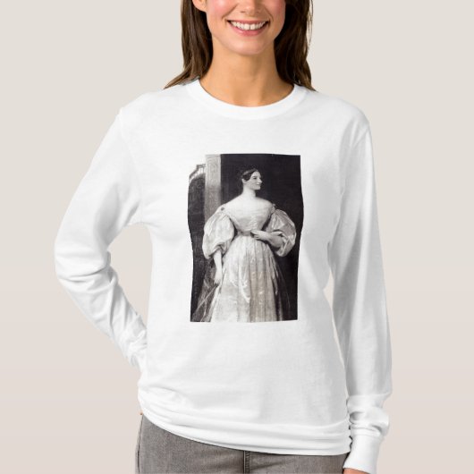 T-shirt Portrait d'ADA Byron d'Augusta (Devant)