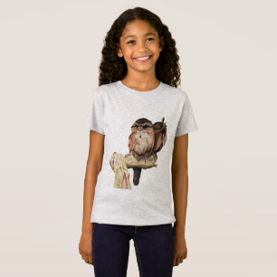 T-Shirt Portrait d'aquarelle d'enfants de mêmes parents d