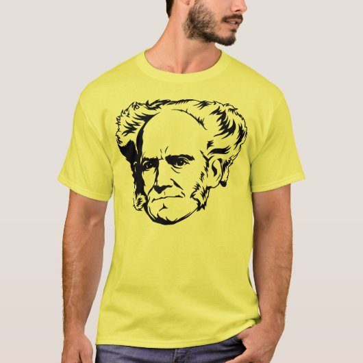 T-shirt Portrait d'Arthur Schopenhauer (Devant)