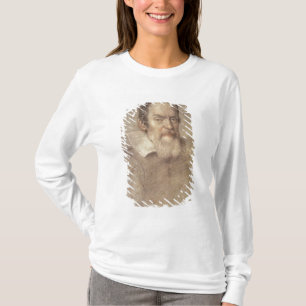 T-shirt Portrait d'astronome de Galileo Galilei