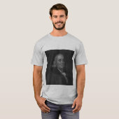 T-shirt Portrait de Benjamin Franklin (Devant entier)