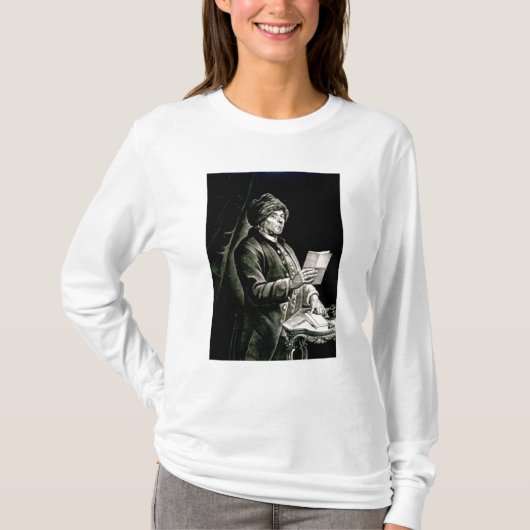 T-shirt Portrait de Benjamin Franklin, 1777 (Devant)
