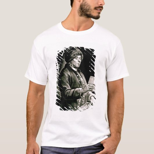 T-shirt Portrait de Benjamin Franklin, 1777 (Devant)