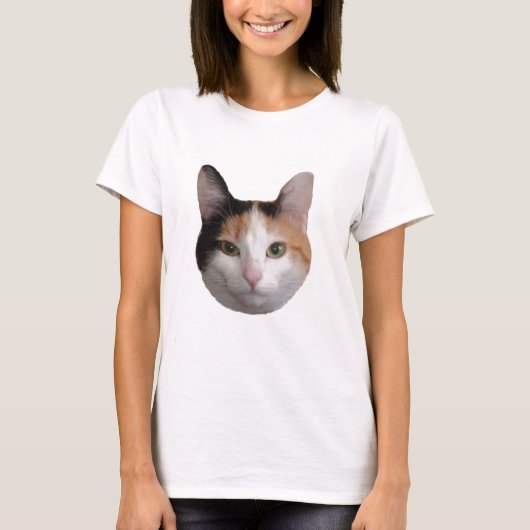 T-shirt Portrait de Calico (Devant)