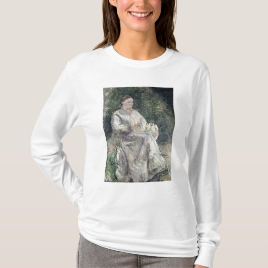 T-shirt Portrait de Camille Pissarro | de Julie Velay, (Devant)