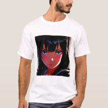 Portrait de caractère Anime foncé - Esthétique int
