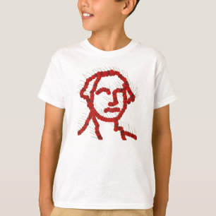 T-shirt Portrait de cerise de George Washington