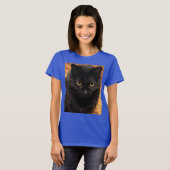 T-shirt Portrait de chat (Devant entier)