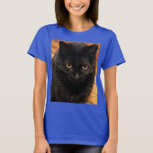 T-shirt Portrait de chat (Devant)