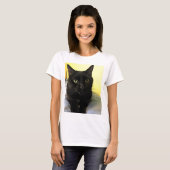 T-shirt Portrait de chat (Devant entier)