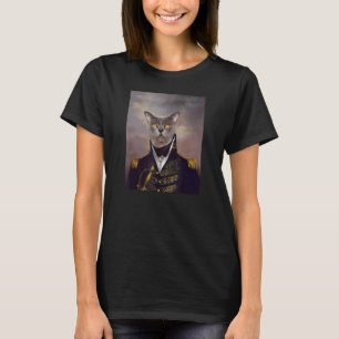 T-shirt Portrait de chat birman Renaissance Médiéval Doule