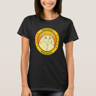 T-shirt Portrait de chat Ragdoll