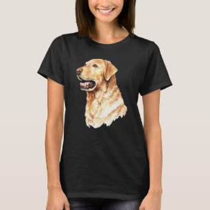 T-shirt Portrait de chien Labrador Retriever mignon amateu