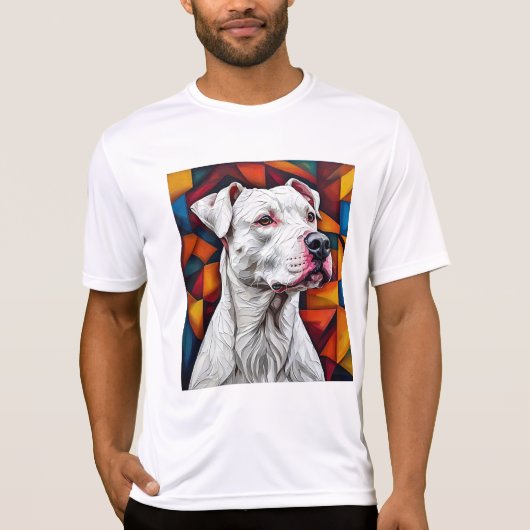 T-shirt Portrait de chien mignon (Devant)