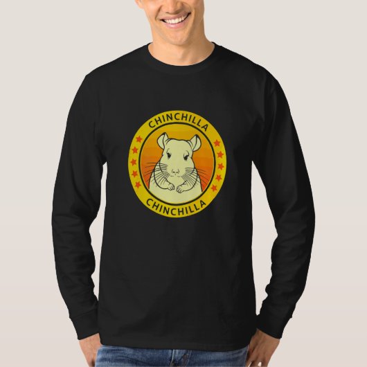 T-shirt Portrait de Chinchilla (Devant)