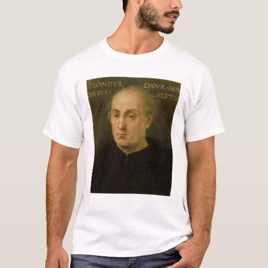 T-shirt Portrait de Christophe Colomb (Devant)