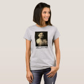 T-shirt Portrait de Clara Barton (Devant entier)