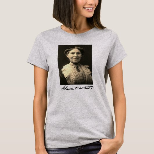 T-shirt Portrait de Clara Barton (Devant)