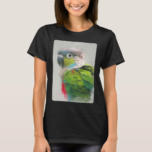 T-shirt Portrait de Conure 16 Animal Oiseau Perroquet Faun