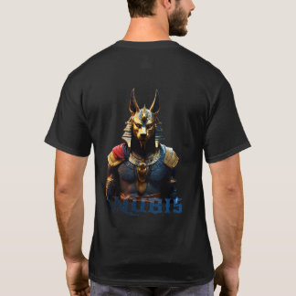 T-shirt Portrait de dieu Anubis, style art nft