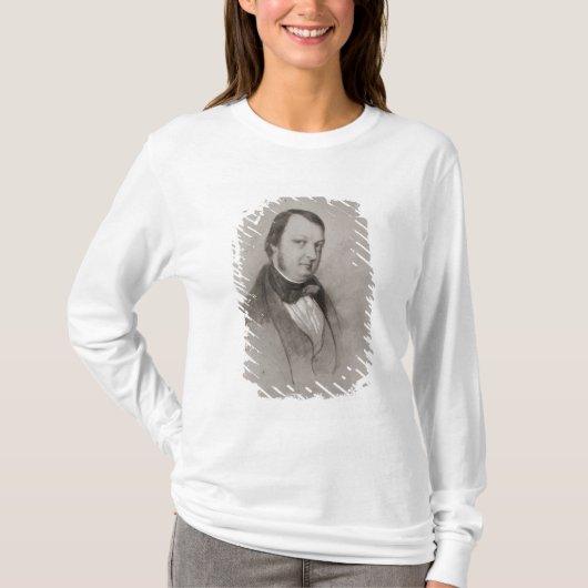 T-shirt Portrait de Frederic Chopin (Devant)