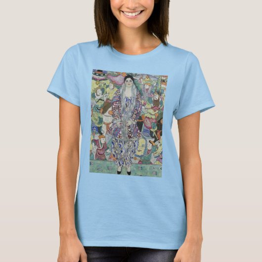 T-shirt Portrait de Friederike Maria Beer par Gustav Klimt (Devant)
