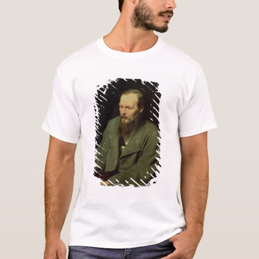 T-shirt Portrait de Fyodor Dostoyevsky 1872 (Devant)