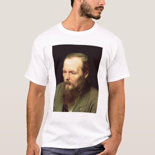 T-shirt Portrait de Fyodor Dostoyevsky 1872 (Devant)