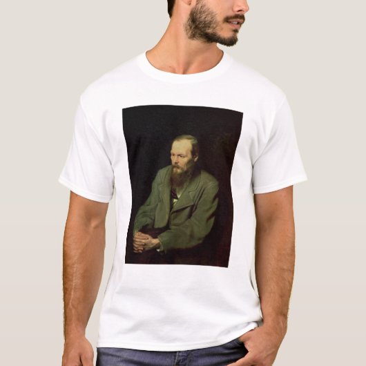 T-shirt Portrait de Fyodor Dostoyevsky 1872 (Devant)