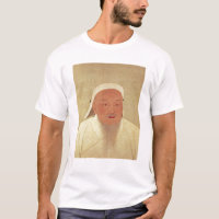 Portrait de Genghis Khan, mongole Khan