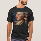 T-shirt Portrait de George Washington (Devant)