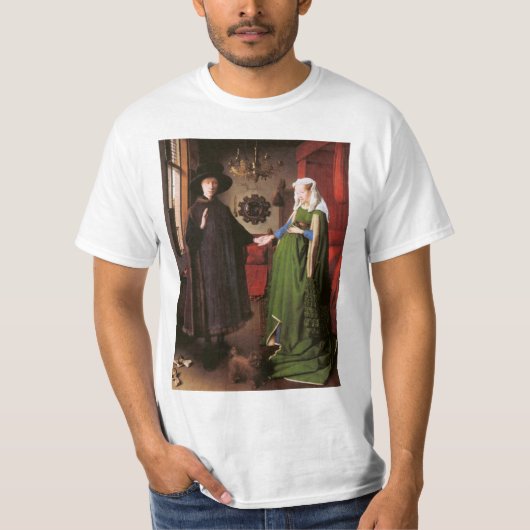 T-shirt Portrait de Giovanni Arnolfini et son épouse (Devant)