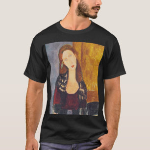T-shirt Portrait de Jeanne Hebuterne par Amedeo Modigliani