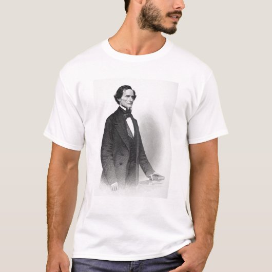 T-shirt Portrait de Jefferson Davis (Devant)