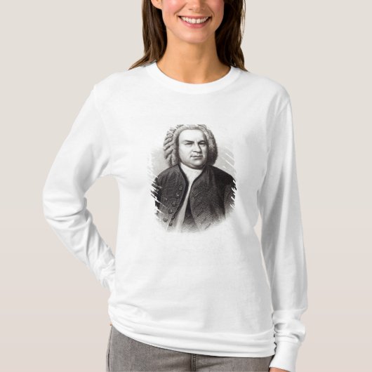 T-shirt Portrait de Johann Sebastian Bach (Devant)