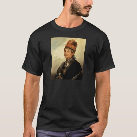 T-shirt Portrait de Joseph Brant par Gilbert Stuart (Devant)