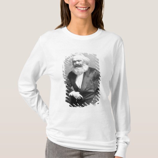 T-shirt Portrait de Karl Marx (Devant)