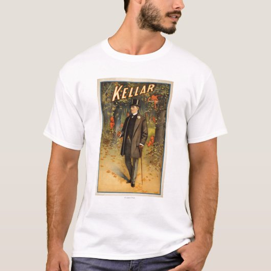 T-shirt Portrait de Kellar avec l'affiche promotionnelle (Devant)