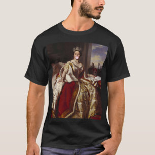 T-shirt Portrait de la reine Victoria soufflant une bulle 